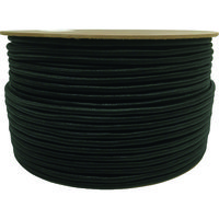 ユタカメイク タイトゴムロープドラム巻 9mm×150m ブラック PRT-44 1巻 161-3347（直送品）