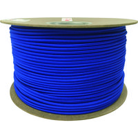 ユタカメイク タイトゴムロープドラム巻 6mm×200m ブルー PRT-30 1巻 