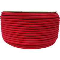 ユタカメイク タイトゴムロープドラム巻 9mm×150m レッド PRT-34 1巻 161-3343（直送品）