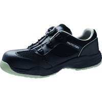 ミドリ安全 Boaシステム 小指保護プロスニーカー PFー117Boaブラック 23.5cm PF-117BOA-BK-23.5 1足（直送品）