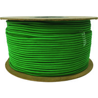 ユタカメイク タイトゴムロープドラム巻 4.5mm×200m グリーン PRT-16 1巻 161-3334（直送品）