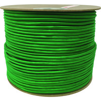 ユタカメイク タイトゴムロープドラム巻 6mm×200m グリーン PRT-28 1巻 161-3339（直送品）