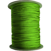 ユタカメイク 江戸打ち紐 萌黄 約4mm×130m PAR-8104 1巻 161-1897（直送品）