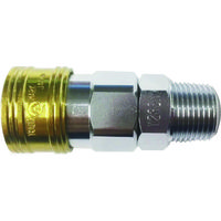 ヤマトエンジニアリング ヤマト BLYーCシリーズ カラーカップリングソケット(めねじ取付用) BLY24-SM-Y 1個 137-1887（直送品）