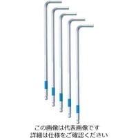 ワイズ スーパーボールレンチ【単品】5本組(LL)6.0mm SBL-60-5P 1セット(5本) 149-7573（直送品）