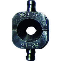 西田製作所 西田 マルチT型圧縮ダイスT20(T122、T190C、HE100兼用) T122-D26 1組(2個) 149-3976（直送品）