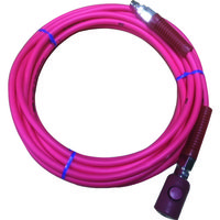 ヤマトエンジニアリング ヤマト PVCソフトブレードエアホース(ボタン式カップリング付) TAC85-20BT 1本 137-4273（直送品）