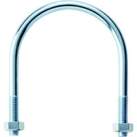 トラスコ中山 TRUSCO SGP用Uボルト 三価ユニクロ 呼び径80A ねじ径M10 TSGP2-BTM10-80A 1個（直送品）