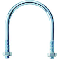 トラスコ中山 TRUSCO SGP用Uボルト 三価ユニクロ 呼び径65A ねじ径M10 TSGP2-BTM10-65A 1個（直送品）