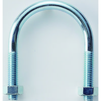 トラスコ中山 TRUSCO SGP用Uボルト 三価ユニクロ 呼び径25A ねじ径M6 TSGP2-BTM6-25A 1個 161-2468（直送品）