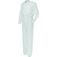 ミドリ安全 クリーンスーツ ベルデクセル VEYS120 ホワイト M VEYS120-W-M 1着 161-1186（直送品）