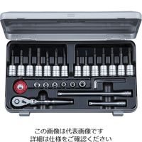 京都機械工具 TBT226HTH 6.3SQ T型イジリドメビットソケットレンチセット 1セット（直送品）