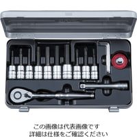 京都機械工具 ヘキサゴンビットソケットレンチセット