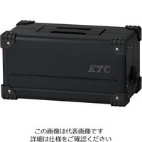 京都機械工具 EKー10AGBK 両開きメタルケース(ブラック) EK-10AGBK 1個（直送品）