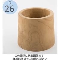 D&M DEPOT ウッドポットダークナチュラル D26 H537NA 955547 1個（直送品）