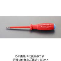 エスコ T15x 80mm [TORX]絶縁ドライバー EA560PN-15 1セット(3本)（直送品）