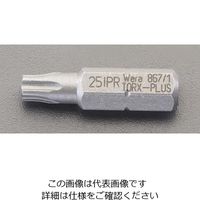 エスコ 10IPRx25mm [TORXーPLUS]ビット(イジリ止) EA611GL-210 1セット(10本)（直送品）