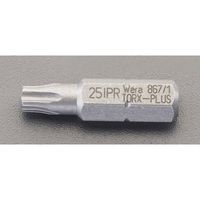 エスコ 15IPRx25mm [TORXーPLUS]ビット(イジリ止) EA611GL-215 1セット(10本)（直送品）