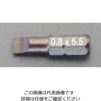エスコ 1.0x6.25/25mm [ー]ドライバービット EA611PA-14 1セット(10本)（直送品）