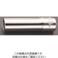 エスコ 1/2”DRx18mm ディープソケット EA618CF-18 1セット(3個)（直送品）