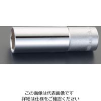 エスコ 1/2”DRx 9mm ディープソケット EA618KG-9 1セット(4個)（直送品）