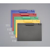 エスコ A4/S型 クリップボード(レッド) EA762DA-112 1セット(10冊:1冊×10枚)（直送品）