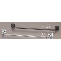 エスコ 26x400mm スチールバー(クロムメッキ) EA951EL-158 1セット(5本)（直送品）