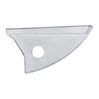 エスコ [EA338ACー20用] スペアアンビル EA338AC-22 1セット(10個)（直送品）