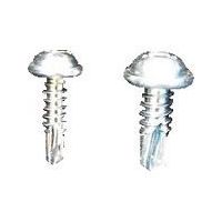 ミヤガワ MIYAGAWA ラウンドワッシャー頭ドリルねじ(鉄・三価ユニクロ) FRWQ6325-PC1 1袋(18本) 160-8399（直送品）