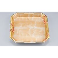 精肉トレー L-カク3 ゆうすい橙 0515103006930 300枚（50×6） シーピー化成（直送品）