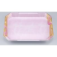 精肉トレー L-カク4 ゆうすい桃 0515104006950 300枚（50×6） シーピー化成（直送品）