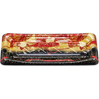 寿司容器 SFうま皿15 優赤本体 0276915007085 1200枚（50×24） シーピー化成（直送品）