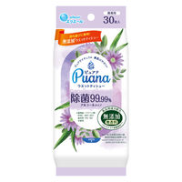 ウェットティッシュ アルコール エリエール Puana（ピュアナ）除菌99.99% 携帯用 1個（30枚） 大王製紙