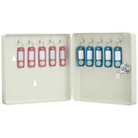 カール事務器 キーボックス（コンパクトタイプ） 壁掛け用 10個吊 CKB-C10-I 1セット（わけあり品）