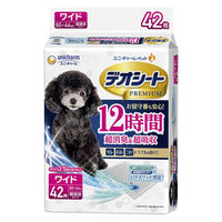 デオシート プレミアム 12時間超消臭＆超吸収 ワイド 42枚入 1袋 ペットシーツ ユニ・チャーム