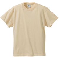 United Athle（ユナイテッドアスレ） 5001綿Tシャツ S ナチュラル 1包（3枚入） キャブ（直送品）