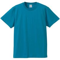 United Athle（ユナイテッドアスレ） 5001綿Tシャツ L ターコイズブルー 1包（3枚入） キャブ（直送品）