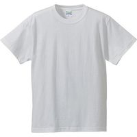 United Athle（ユナイテッドアスレ） 5001綿Tシャツ L ホワイト 1包（3枚入） キャブ（直送品）
