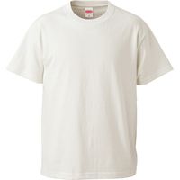United Athle（ユナイテッドアスレ） 5001綿Tシャツ M バニラホワイト 1包（3枚入） キャブ（直送品）