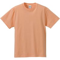 United Athle（ユナイテッドアスレ） 5001綿Tシャツ M アプリコット 1包（3枚入） キャブ（直送品）