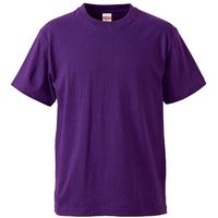 United Athle（ユナイテッドアスレ） 5001綿Tシャツ XL パープル 1包（3枚入） キャブ（直送品）