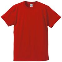 United Athle（ユナイテッドアスレ） 5001綿Tシャツ XL レッド 1包（3枚入） キャブ（直送品）
