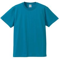 United Athle（ユナイテッドアスレ） 5001綿Tシャツ XL ターコイズブルー 1包（3枚入） キャブ（直送品）