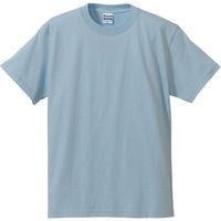 United Athle（ユナイテッドアスレ） 5001綿Tシャツ 4L ライトブルー 1包（3枚入） キャブ（直送品）