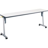 【組立設置込】コクヨ リスマ 会議テーブル フラップテーブル 幅1800×奥行450×高さ720mm ホワイト KT-1100PAWN3 1台（直送品）