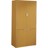 【組立設置込】コクヨ マネージメントN650 役員用 木扉両開書棚 幅900×奥行460×高さ1800mm ミディアム 1台（直送品）