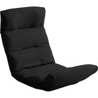 ホームテイスト モルン 座椅子 14段階リクライニング 転倒防止機能付き アップスタイル 布張 1脚