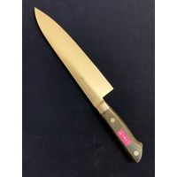 青木刃物製作所 日本鋼ツバ付 巾広牛刀（中華牛刀） 20512（直送品）