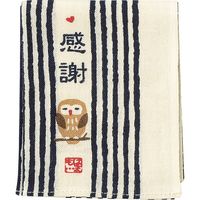 【5箱セット】濱文様 ひとことはんかち ひとことはんかち 濱文様 18640   感謝（直送品）