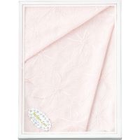 【ギフト包装】【3箱セット】刺しゅうレースおひざかけ 303エンブ KNT-5Tピンク   ピンク（直送品）